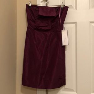 Jcrew bridesmaid dress. Wine color